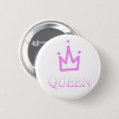 QUEEN RONDE BUTTON 5,7 CM (Voorkant /achterkant)