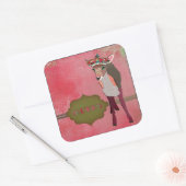 Queen Roze Fawn Sticker (Envelop)