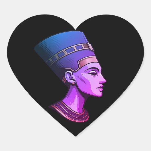 Queen Sticker - Egyptisch vinyl sticker (Voorkant)