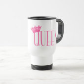 "QUEEN" Travel Mug (Devant droit)