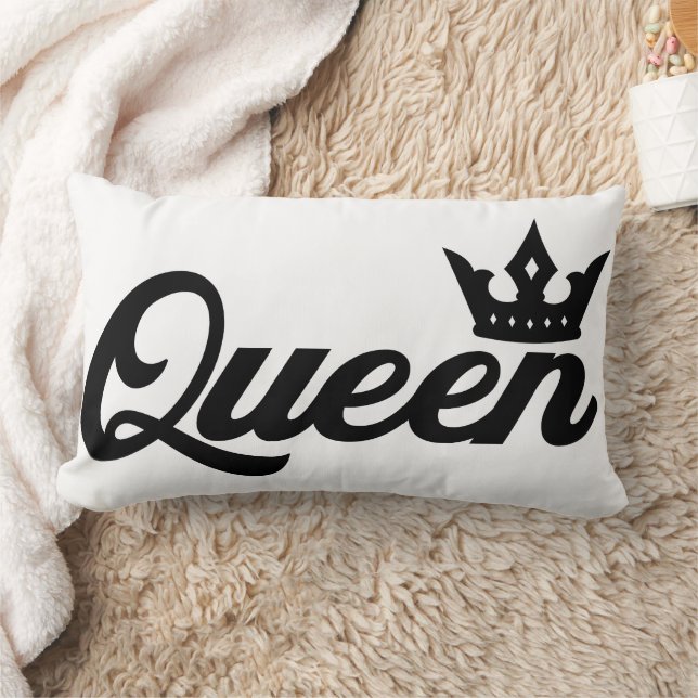 Queen Typography Classy Kussen (Deken)