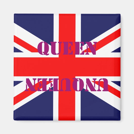 QUEEN/UNQUEEN Vaatwasser Magnet Magneet (Voorkant)