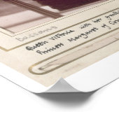 Queen Victoria (1819-1901) met haar kleinkinderen, Poster (Hoek)