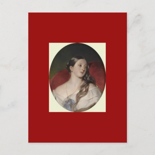 Queen Victoria Briefkaart (Voorkant)