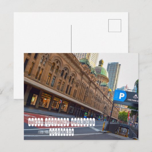 Queen Victoria Building Briefkaart (Voorkant / Achterkant)
