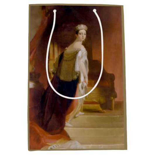 Queen Victoria (door Thomas Sully) Medium Cadeauzakje (Voorkant)
