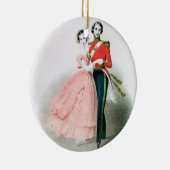 Queen Victoria Keramisch Ornament (Rechts)