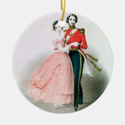 Queen Victoria Keramisch Ornament (Voorkant)