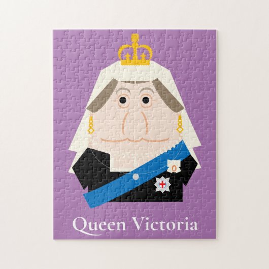 Queen Victoria Legpuzzel (Verticaal)