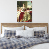 Queen Victoria Portrait Canvas Afdruk (Insitu (Slaapkamer))