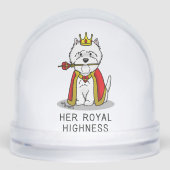 Queen Westie Dog West Highland White Terrier (Avant)