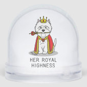 Queen Westie Dog West Highland White Terrier (Arrière)