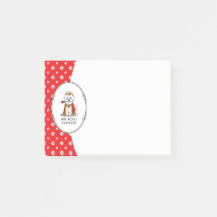 Queen Westie Dog West Highland White Terrier Post-it® Notes