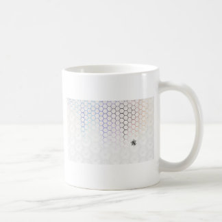 QueenBee in Colorfull Honeycomb Koffiemok
