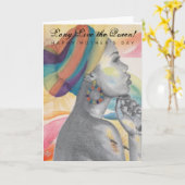 QUÉENCONFIANCE Carte de fête des mères (Fleur jaune)