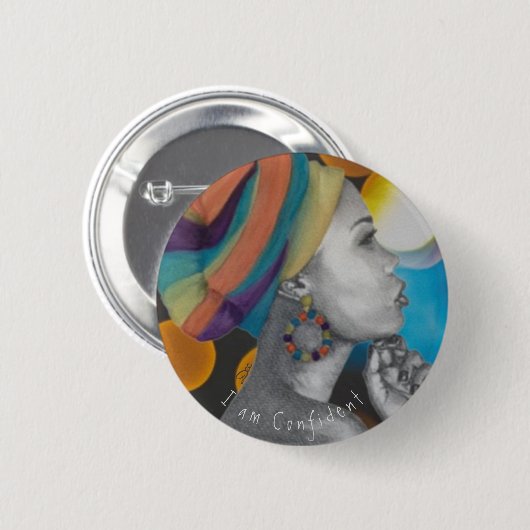 QUEENCONFIDENCE Button (Voorkant /achterkant)