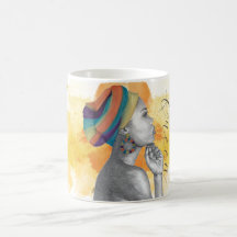 QUÉENCONFIDENCE Mug classique, 11 oz Mug café