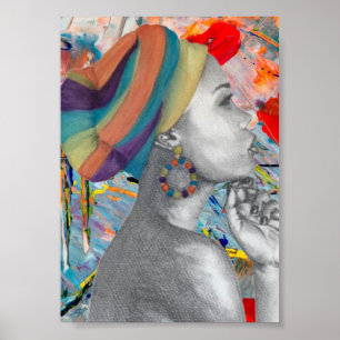 QuEENCONFIDENCE Premium Canvas Matte Poster (5x7)