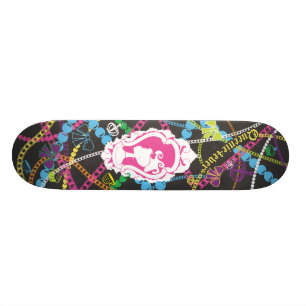 Queenie4ever Royal Tea Party Charm Schaats Deck Skateboard