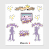 QUEENIE BEER RETRO PARTY STICKER COLLECTIE 11 (Vel)