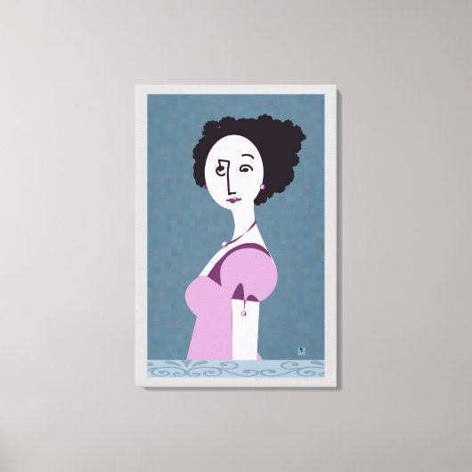 Queenie Canvas Afdruk (Voorkant)