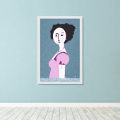 Queenie Canvas Afdruk (Insitu (Houten vloer))