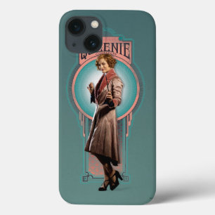 QUEENIE GOLDSTEIN™ Art Deco Panel iPhone 13 Hoesje