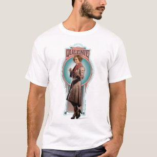 QUEENIE GOLDSTEIN™ Art Deco Panel T-shirt