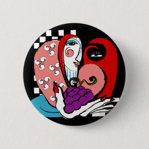 queenie ronde button 5,7 cm