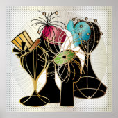 Queenly Petten Poster (Voorkant)