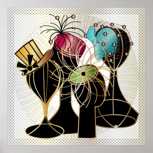 Queenly Petten Poster (Voorkant)