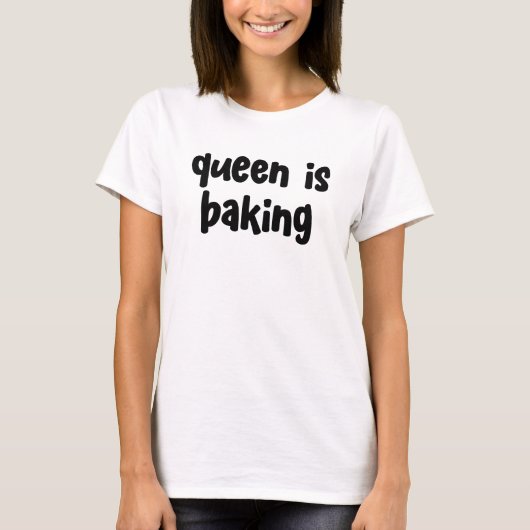 Queen's Baking Women Tshirt (Devant)