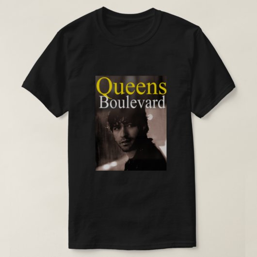Queens Boulevard Poster Design T-shirt (Design voorkant)