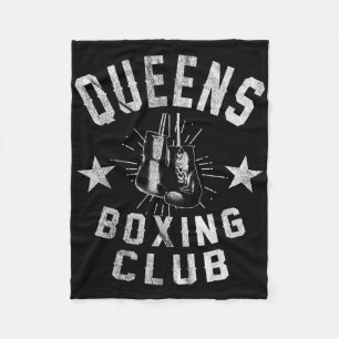 Queens Boxing Club - noodlijdende bokser Fleece Deken