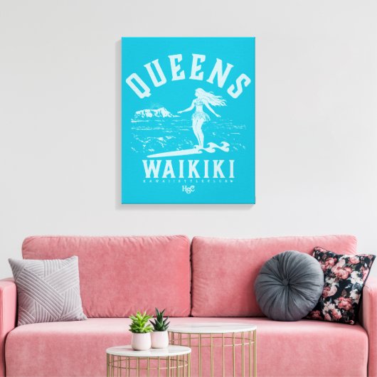"QUEENS" CANVAS AFDRUK (Insitu (Woonkamer))