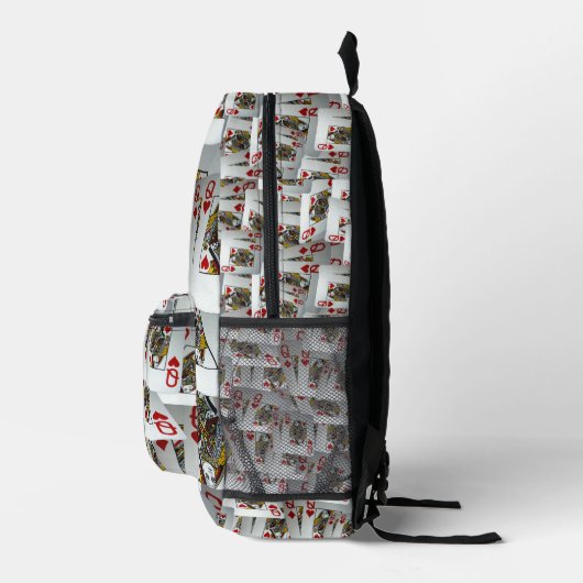 Queen's Gambit: Scattered Pairs of Pocket Queens Bedrukte Rugzak (Rechts)