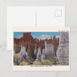 Queens Garden Trail - Bryce Canyon Utah cadeaus Briefkaart