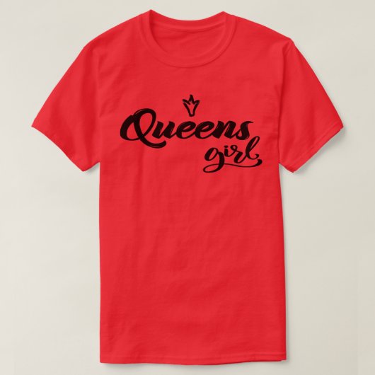 Queens Girl New York T-shirt (Design voorkant)