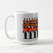 Queens Guard Coffee mok (Links)