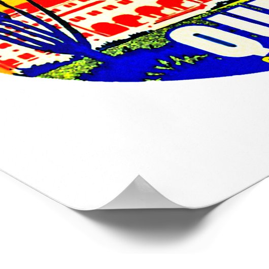 Queen's Hotel Seapoint Poster (Hoek)