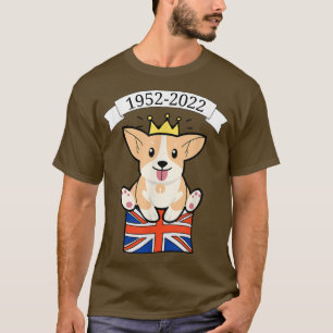 Queens Jubilee Celebration Funny Apparel Corgi Wit T-shirt