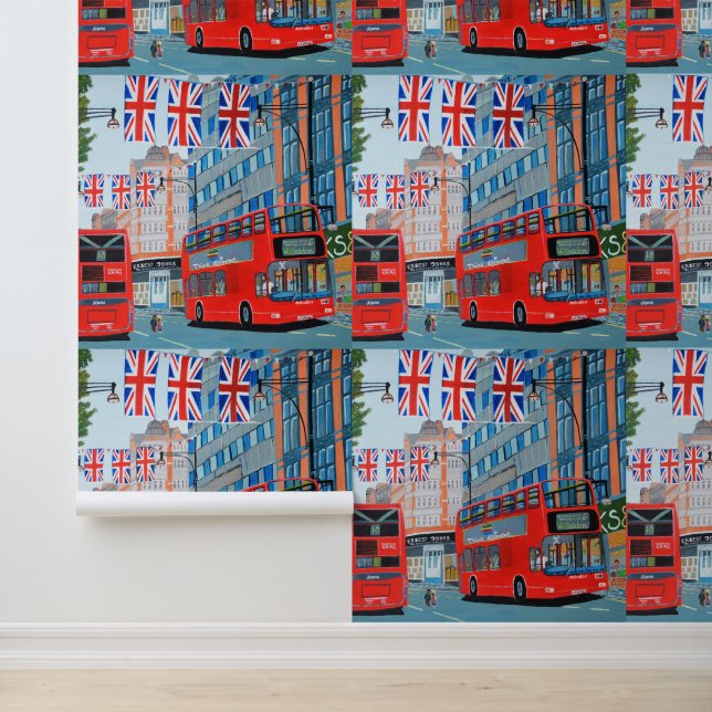 Queen's Jubilee London wallpaper   Behang (Applicatie)