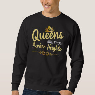 Queens komt van Harker Heights Tx Texas Funny Root Trui