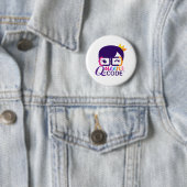 Queens met de knop Code Ronde Button 5,7 Cm (In situ)