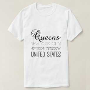 Queens, New York City charmant T-shirt