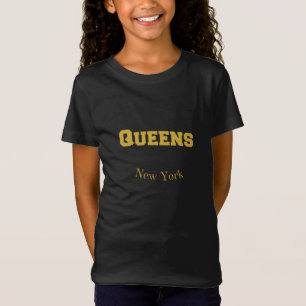 Queens New York Gold T-Shirt