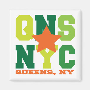 Queens, NY Green Magnet Magneet