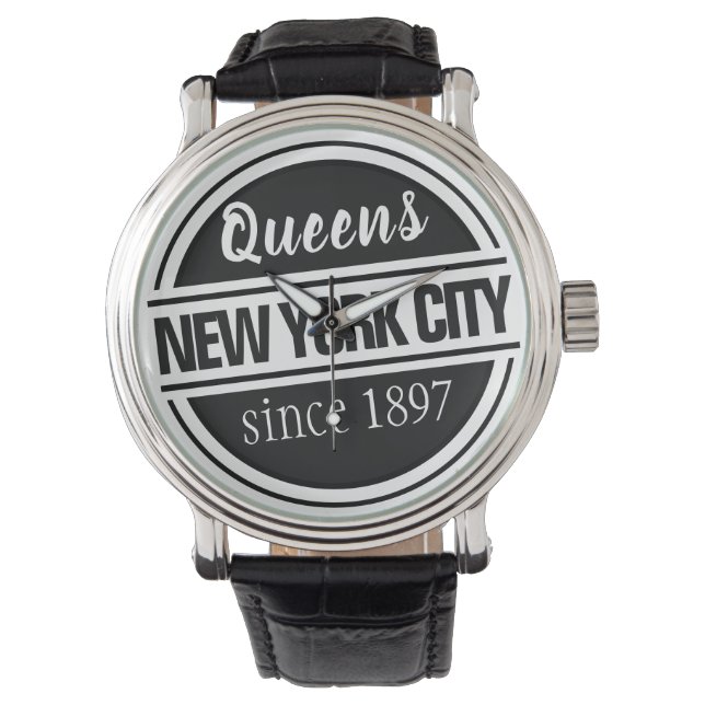 Queens NYC 1897 Horloge (Voorkant)
