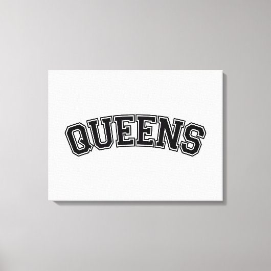 QUEENS, NYC CANVAS AFDRUK (Voorkant)