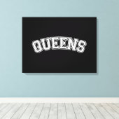 QUEENS, NYC CANVAS AFDRUK (Insitu (Houten vloer))